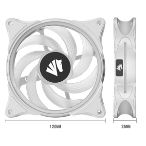 Asiashorse-ventilador de refrigeración <span class=keywords><strong>Rgb</strong></span> de alta calidad, nuevo diseño, FS-9002, 120mm, ARGB, 5V, Hub, <span class=keywords><strong>Control</strong></span> remoto inteligente, enfriador de líquido, ventilador de pc - Product Image 2