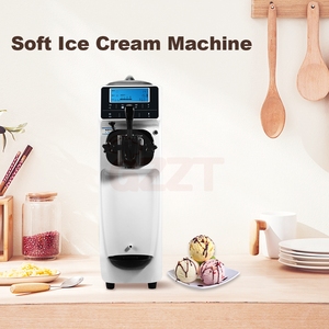 Machine à crème glacée molle portable de table, machine à glaces, 220V, petite mini-machine à crème glacée molle pour la maison, prix fabricant - Product Image 3