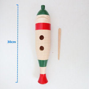 Pêche en <span class=keywords><strong>bois</strong></span> grenouille guiros bébé percussion instruments de musique jouet <span class=keywords><strong>bois</strong></span> <span class=keywords><strong>agogo</strong></span> oiseau appel sifflet - Product Image 4