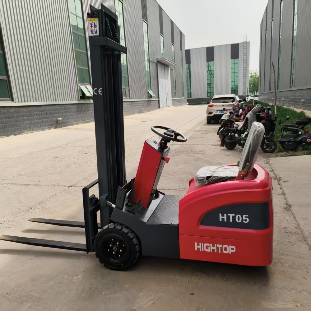 500KGフォークリフト 3輪マイクロ電動フォークリフト 500kg - 1.7m高荷重瞬間ハンドリング