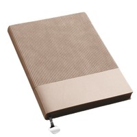 Carnet A5 en cuir souple de haute qualité, reliure thermique, logo personnalisable pour usage professionnel, reliure cousue à la main