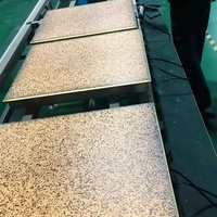Vente en gros de décoration de sol aspect marbre pour piste de danse à DEL