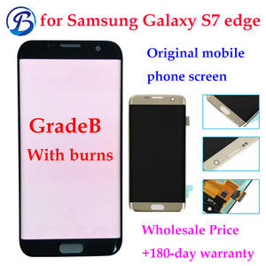 Écran tactile de remplacement en gros pour <span class=keywords><strong>Samsung</strong></span> Galaxy <span class=keywords><strong>S7</strong></span>.<span class=keywords><strong>S7</strong></span> Edge, écran de téléphone portable avec cadre, avec des brûlures - Product Image 6
