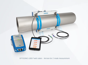 เครื่องวัดอัตราการไหลแบบอัลตราโซนิกชนิดหนีบ Krohne-OPTISONIC 6300 P สำหรับการวัดอัตราการไหลชั่วคราว - Product Image 2