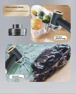 Mini <span class=keywords><strong>aspirateur</strong></span> portatif 4-en-1, souffleur, pompe à air, gonfleur, 7000Pa, 50W, sans fil, rechargeable, 3600mAh - Product Image 3