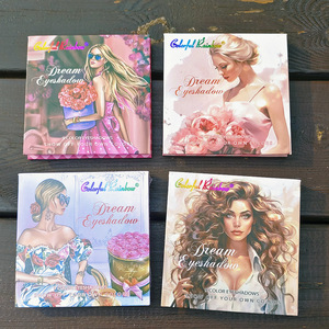 พาเลทอายแชโดว์ 9 สี โทนสีรุ้งในฝัน ลายสัตว์ แมตต์ ชิมเมอร์ กลิตเตอร์ ชุดแต่งตา - Product Image 5