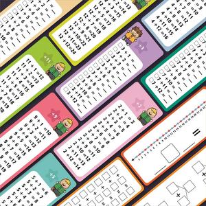 Cartes flash mathématiques réutilisables avec stylo Cartes flash éducatives d'addition et <span class=keywords><strong>de</strong></span> soustraction Jouet d'apprentissage <span class=keywords><strong>de</strong></span> multiplication et <span class=keywords><strong>de</strong></span> division - Product Image 3