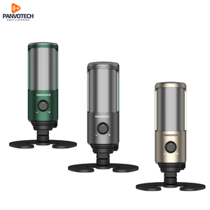 Micrófono de Condensador USB <span class=keywords><strong>Profesional</strong></span> con Cable, Iluminación RGB, Cancelación de Ruido, Diseño Ligero para Grabación y Juegos - Product Image 4