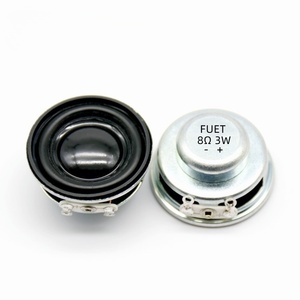 Vendas Diretas da fábrica 31MM Rodada Multimídia Robô Alto-falantes 4 Ohm 8 Ohm 3W Full Range Alto-falantes Passivos para Dispositivo Doméstico Inteligente