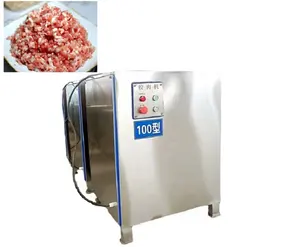 Moedor de carne moedor elétrico para carne industrial moedor e almôndega máquina indústria 280l moedor de carne