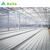 HUIFA Banc pour plantes en reflux de Thaïlande Banc de pépinière à roulement hydroponique Table de culture mobile pour la culture de plantes en serre
