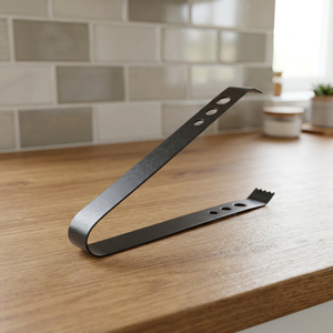 Pince à glace en acier inoxydable avec revêtement en poudre - Product Image 1