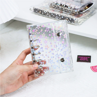 Carnet de poche personnalisé A6, reliure thermique, couverture en PVC, double bouton, 6 anneaux, formats A5/A7, papier 100 g/m², planificateur