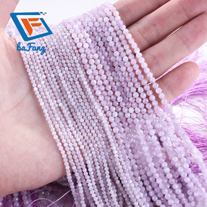 Perline sfaccettate in <span class=keywords><strong>pietra</strong></span> naturale di alta qualità, <span class=keywords><strong>Kunzite</strong></span>, da 2mm, 3mm, 4mm, per accessori di gioielleria, bracciali e orecchini - Product Image 2