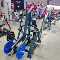 Machine à Rameur Haute à Charge de Plaques en Acier, Équipement de Fitness Commercial de Sécurité pour Musculation et Entraînement de Force, Exercice du Dos