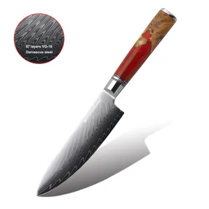 KITCHENCARE Damasco aço cozinha facas faca Cuchillos damasco 6 "facas chef