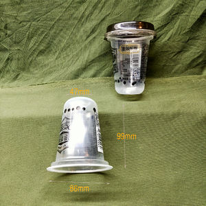 86 मिमी-270 मिलीलीटर पीपी पारदर्शी दही जेली जाम आइसक्रीम रस कप व्यक्तिगत लोगो कवर/चम्मच के साथ अनुकूलित किया जा सकता है - Product Image 4