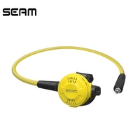 SEAM Berkualitas Tinggi untuk Regulator Tahap Kedua Diving, Peralatan Respirator yang Dapat Disesuaikan, Bahan PC 18+