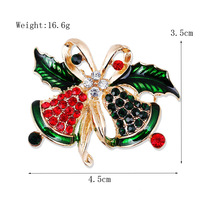 30 styles de broches de Noël tendance : sapin de Noël, chaussure, Père Noël, renne, couronne, flocon de neige, clochette – pour femme