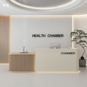 Salón <span class=keywords><strong>de</strong></span> belleza Cajero Empresa Recepción Tienda <span class=keywords><strong>de</strong></span> ropa Peluquería Entrenamiento Institución bar Log Arc L Shape - Product Image 3