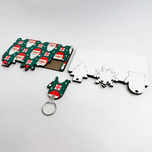 Regalos para el <span class=keywords><strong>Día</strong></span> <span class=keywords><strong>del</strong></span> <span class=keywords><strong>Padre</strong></span>, Actividades de Team Building, Llaveros Personalizados de MDF para Sublimación, Soporte Desmontable para Llaves, Decoración para Entrada - Product Image 3