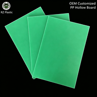 Panneaux en plastique colorés, commande en gros, fabricant OEM, panneaux de pelouse personnalisés, résistants aux chocs, pour affichage, en polystyrène alvéolaire PP
