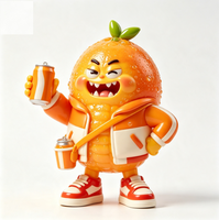 Figurine de collection personnalisée en PVC et ABS, ours en chocolat, style dessin animé, statue d'art, fabriquée en Chine, OEM sur mesure pour marque, vente en gros