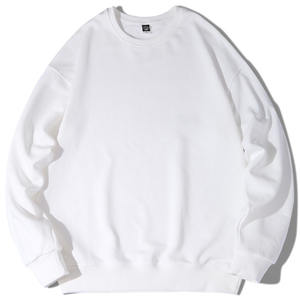 باسوكسي أوم مخصص لون واحد طويل الأكمام جولة الرقبة البلوز عارضة مخطط تي شيرت للرجال - Product Image 4