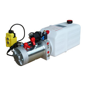 Unidad de Potencia Hidráulica Pequeña, Bomba de CC de 12V/24V, Nueva Condición, Ensamblaje de Acción Simple/Doble para Elevador de Puerta Trasera de Automóvil, Camión Volquete - Product Image 2