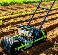 Semoir manuel à 3 rangs pour légumes, planteur de précision pour ferme et jardin