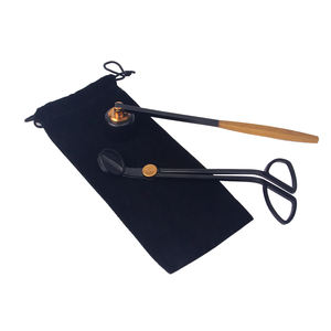 Kerzen pflege werkzeuge im alten ägyptischen Stil Set Candle <span class=keywords><strong>Wick</strong></span> Trimmer Candle Snuffer mit Flanell beutel - Product Image 4