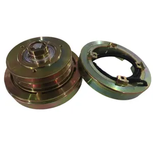 DL160 2B BUS AC CLUTCH FOR BOCK AIR COMPRESSOR FKX40 MAGNETIC CLUTCH PULLEY AIR CONDITIONING YUTONGBUS SPARE PARTS
