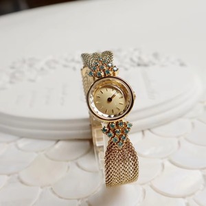 Best-Selling Kaleidoscope Ultra-Small Antique Water Resistant Stainless Steel Mesh Strap Women's Quartz Watch - Product Image 3