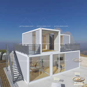 Casas Prefabricadas de 2 Pisos a Precio Económico, Casas Prefabricadas de 2 Dormitorios, Casas Prefabricadas <span class=keywords><strong>Estilo</strong></span> Japonés - Product Image 1