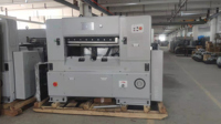 Máquina cortadora de papel con Control de programa completamente automático Ruian Dapeng Factory 92, máquina cortadora de tarjetas de papel, precio bajo