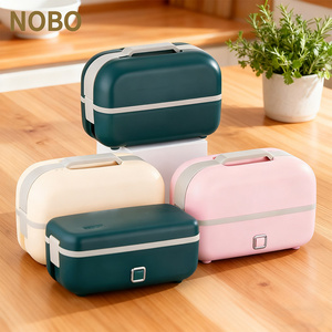 Portatile multifunzione a doppio strato Smart Food witherter in acciaio inox calda scatola da pranzo elettrica con porta pranzo - Product Image 1