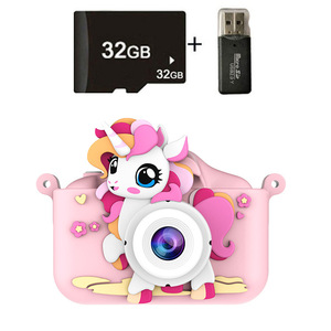 Nouvel appareil photo pour enfants avec capteur CMOS, enregistrement HD, double caméra, écran 2.0, matériau ABS, mémoire intégrée <span class=keywords><strong>de</strong></span> 64 Go - Cadeau <span class=keywords><strong>de</strong></span> vacances - Product Image 6