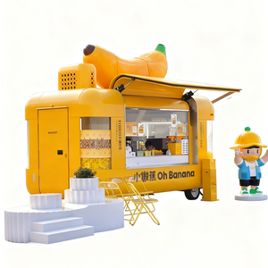 شاحنة طعام متنقلة لبيع البرجر والهوت دوج مناسبة للبائعين في أمريكا وأوروبا وأستراليا - Product Image 2