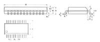 Chip de Voz Multifuncional WT2003H4-24SS Compatible con Memoria Flash SPI como Almacenamiento