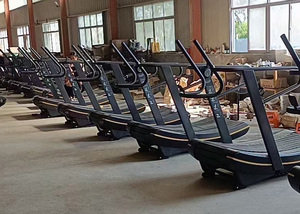 Cinta de correr curvada para gimnasio, <span class=keywords><strong>ejercicio</strong></span> con terapia de oxígeno, cinta de correr sin motor - Product Image 6