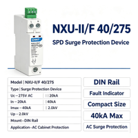 CHINT NU6II G/F-65/385 60kA 3P 3P+N 4P Parafoudre Basse Tension pour Armoire de Distribution AC385V Certifié CE CB Stock Usine
