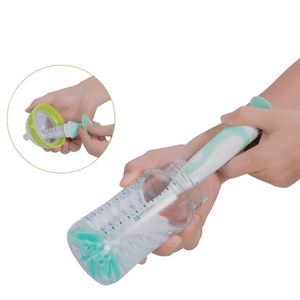 Cepillos de Limpieza para Botellas y Vasos de PP con Cepillo de Silicona para Bebés, Herramienta de Lavado de Alta Calidad, Flexible y Fácil de Usar, Libre de BPA - Product Image 4
