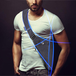 Bolso Bandolera de Nylon Ultrafino para <span class=keywords><strong>Hombre</strong></span>, Bolso Cruzado Deportivo Antirrobo con Diseño Ergonómico para Viajes y Gimnasio, Venta al Por Mayor OEM - Product Image 6