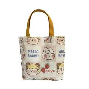 Wholesale High Quality Eco Reusable Stronger <b>Personalised</b> <b>Shopping</b> Cotton Foldable Customizable Tote <b>Bags</b> for Flowers - Product Image 5