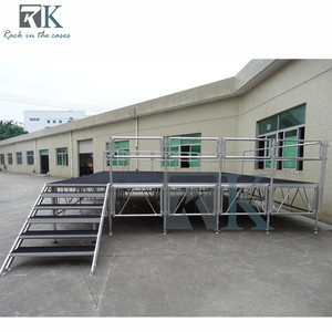 Outdoor Concert Portable <b>Stage</b> <b>Platform</b> Aluminum Frame Structure <b>Stage</b> 20x20ft Event <b>Stage</b> System - Product Image 4