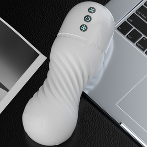 Juguete erótico para adultos, simulador de masturbación con forma de avión, retráctil automático, eléctrico, entrenador de pene. - Product Image 6