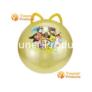 Qualità di fabbrica 3 + kids two ears handle pvc gonfiabile jumping space skip hopper ball Kangaroo Hopper ball - Product Image 3