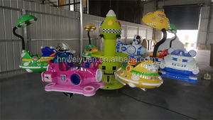 Carrousel électrique d'avion Merry Go Round Soft Play Plane avec musique pour <span class=keywords><strong>centre</strong></span> <span class=keywords><strong>commercial</strong></span> - Product Image 5