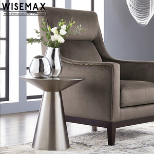 Modern Design Living Room Round <strong>Gold</strong> Brass Stainless Steel Metal Iron <strong>Small</strong> Coffee Corner Side <strong>Table</strong> - Product Image 1
