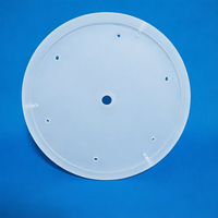 Plaques de quartz de qualité semi-conductrice personnalisées, plaques de verre de quartz en silice fondue, forme circulaire professionnelle, soudables